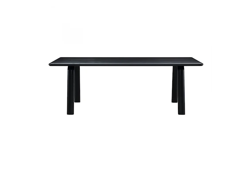 Malibu Dining Table Black Ash by Moe's Home Collection at Stoney Creek Furniture 