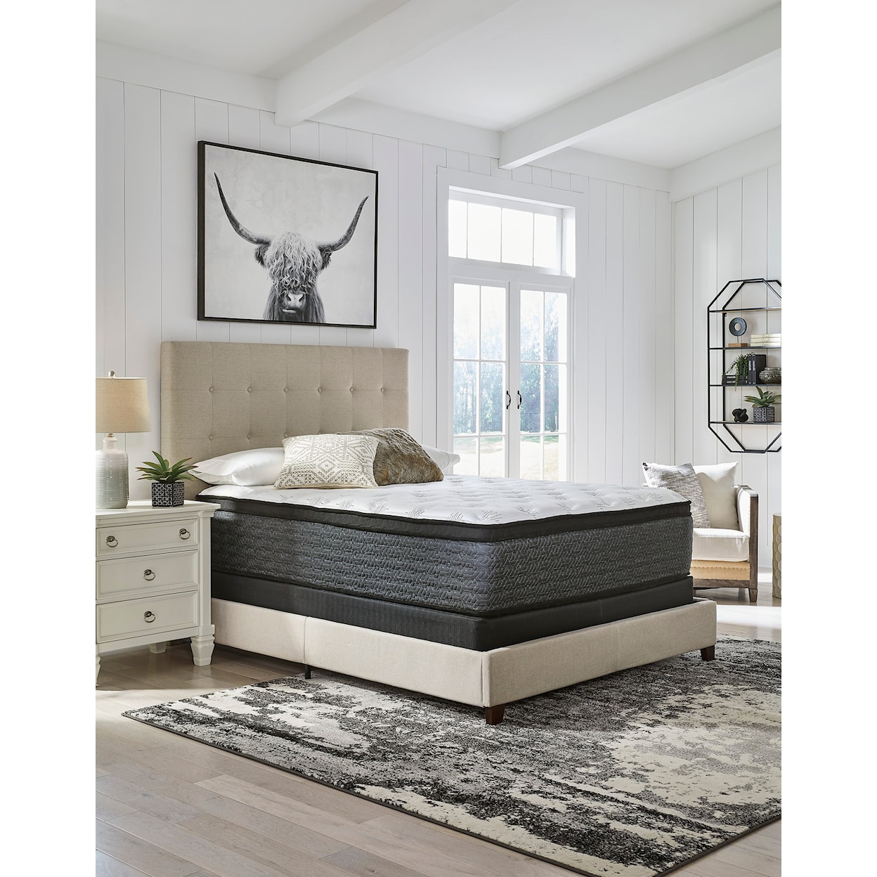 Sierra Sleep Ultra Luxury ET with Memory Foam Queen Plush Mattress