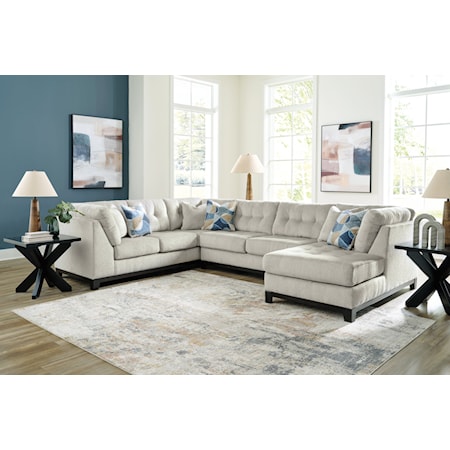 3-Piece Sectional With Chaise