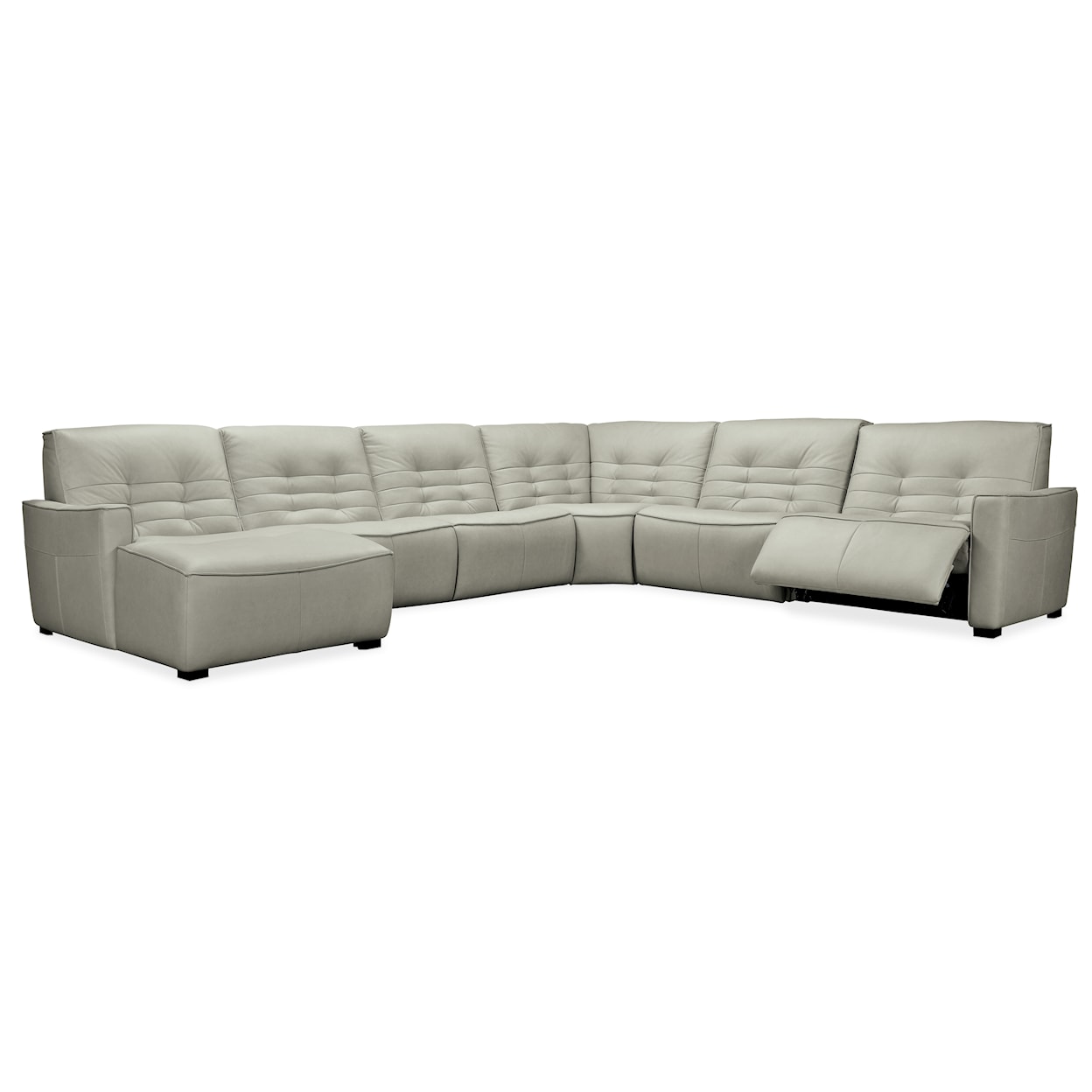 Hooker Furniture MS 6-Piece Left-Facing Chaise Sectional Sofa