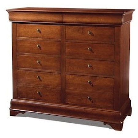 Traditional Dressing Chest with Soft-Close Drawers