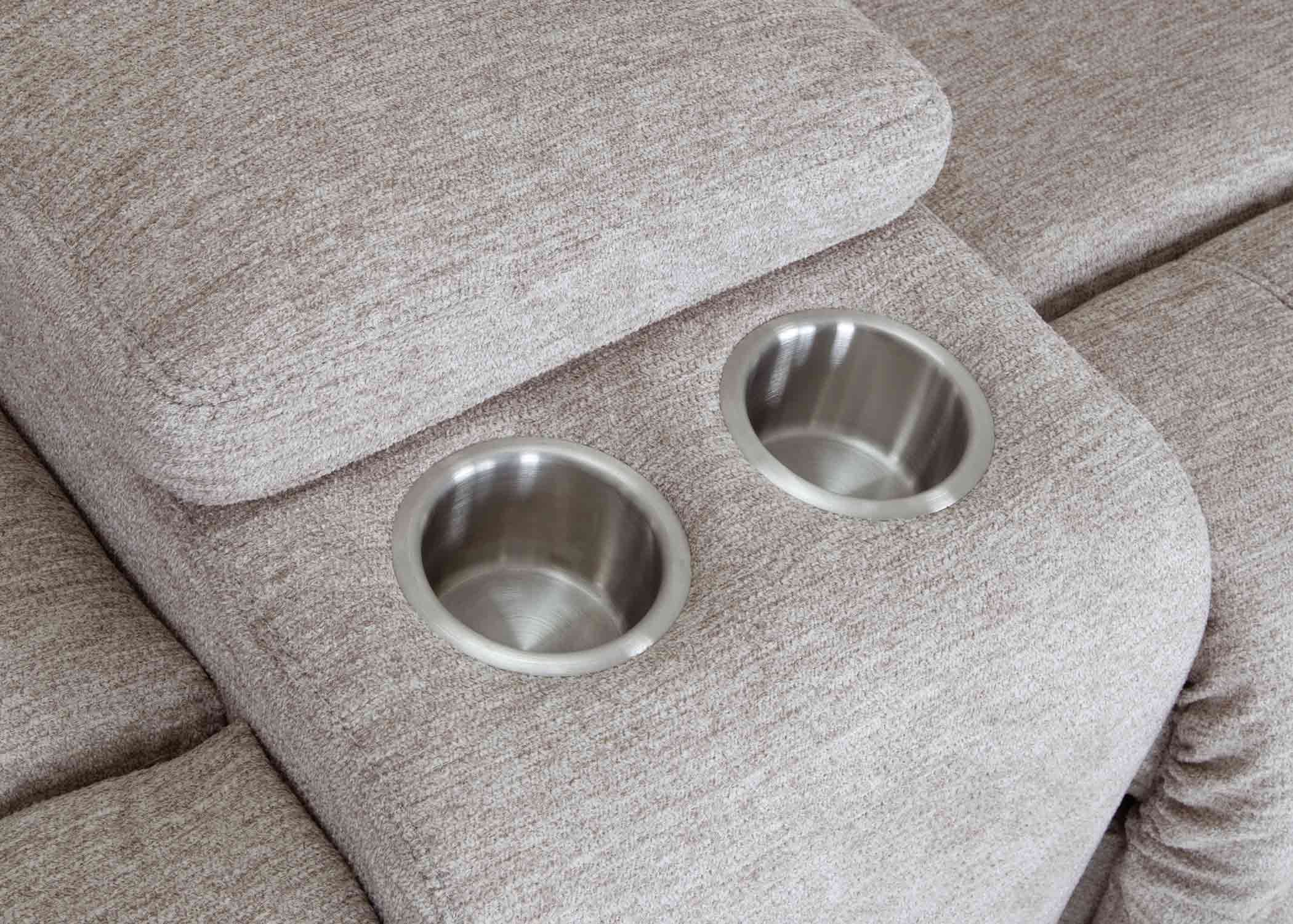 Franklin 681 Broderick Dual Power Reclining Console Loveseat