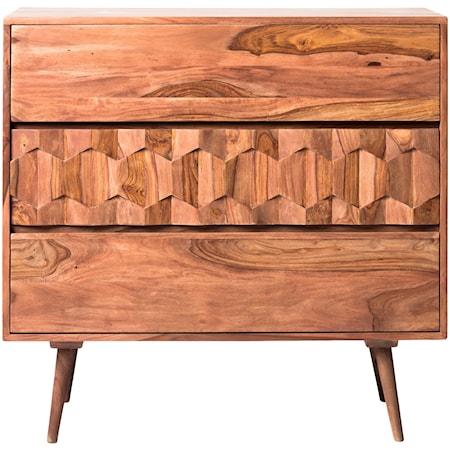 Three-Drawer Bedroom Chest