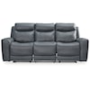 Ashley Furniture Signature Design Mindanao PWR REC Sofa with ADJ Headrest