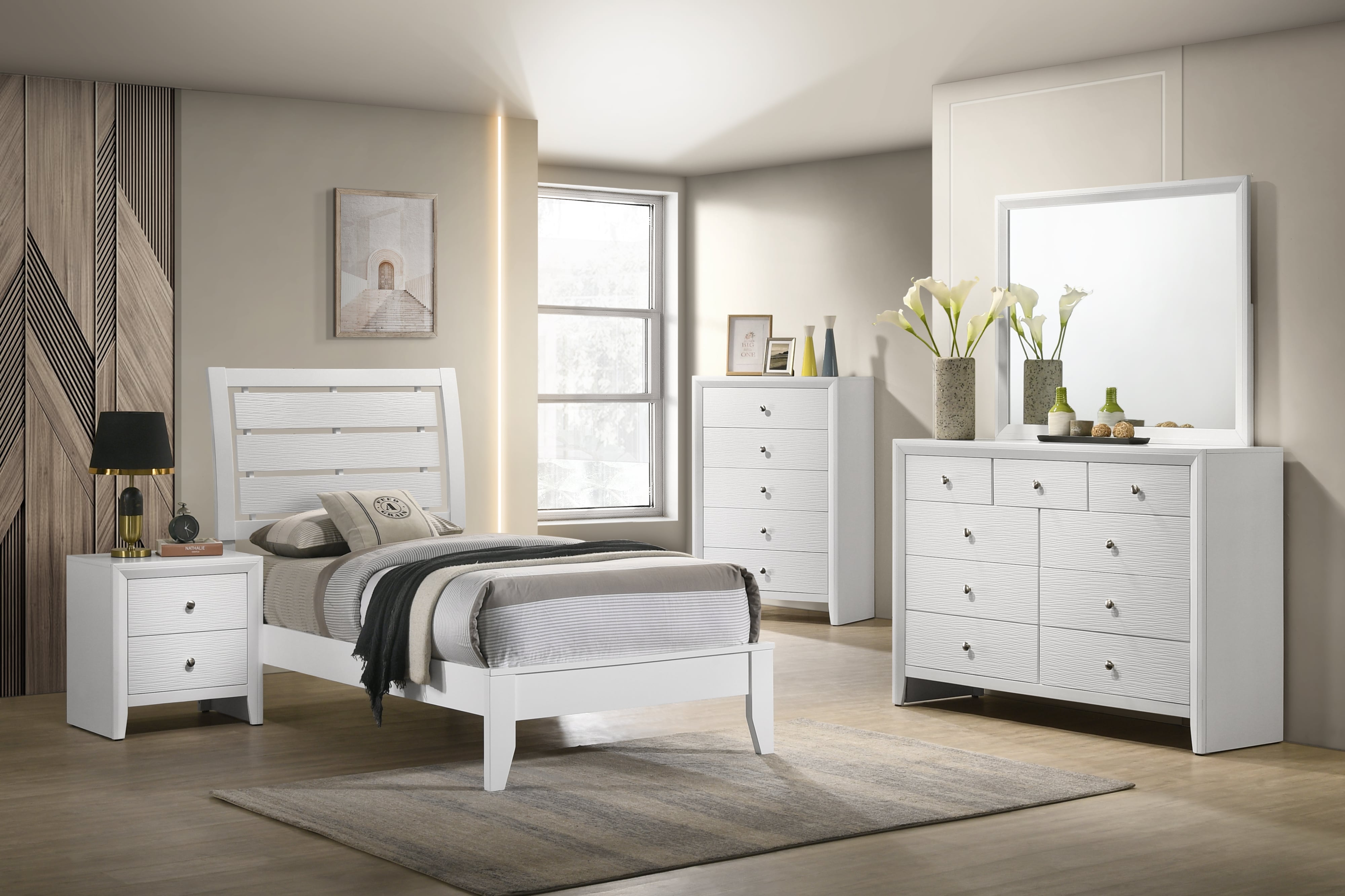 Twin Panel Bed