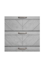 Steve Silver Montana Montana Rustic 6-Drawer Dresser with Felt-Lined Top Drawers