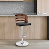 Armen Living Khalia Upholstered Bar Stool