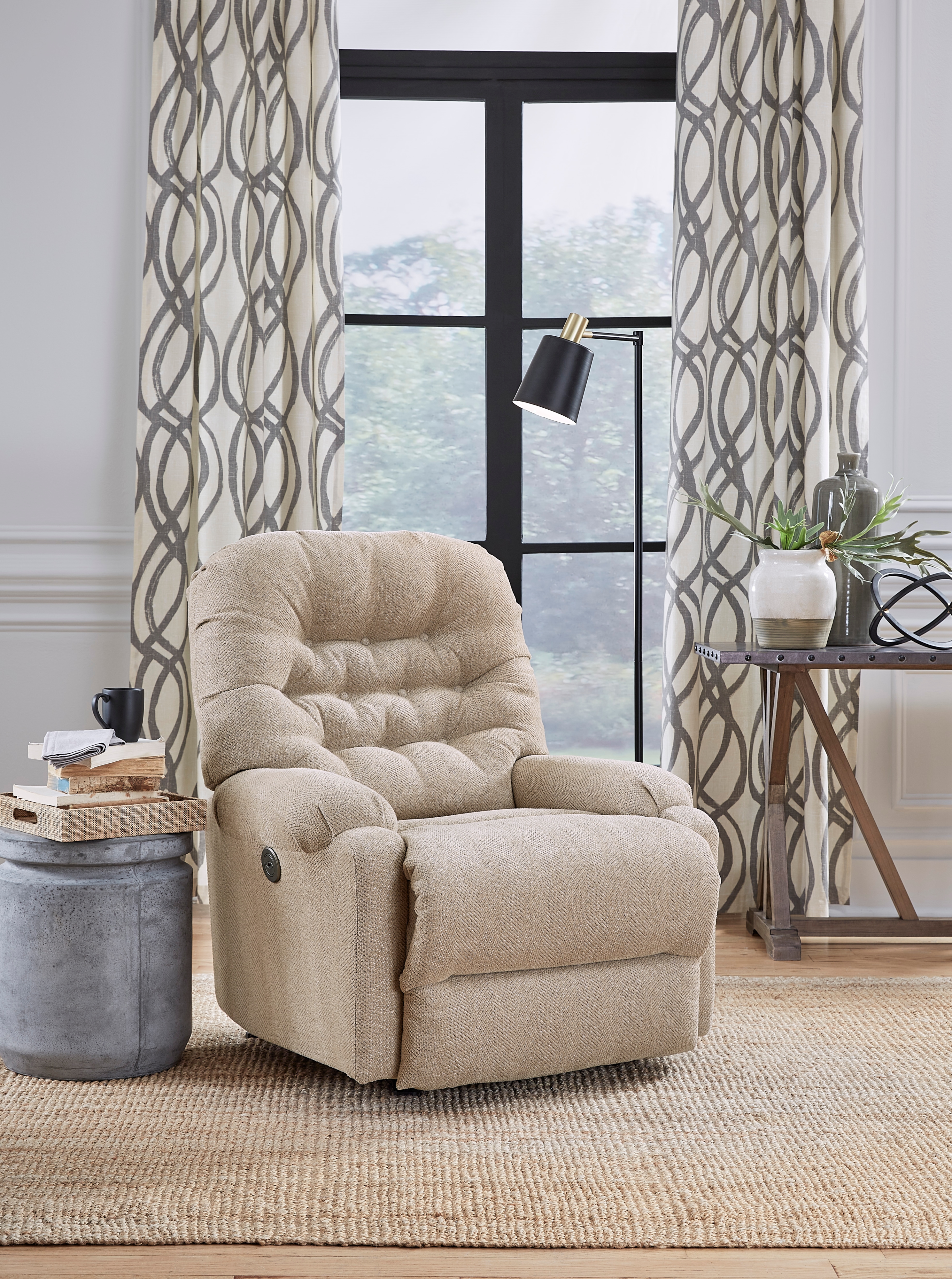 Best Home Furnishings Barb 6MP15 20719 Power Swivel Glider Recliner