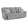 Signature Design by Ashley Biscoe Power Reclining Sofa