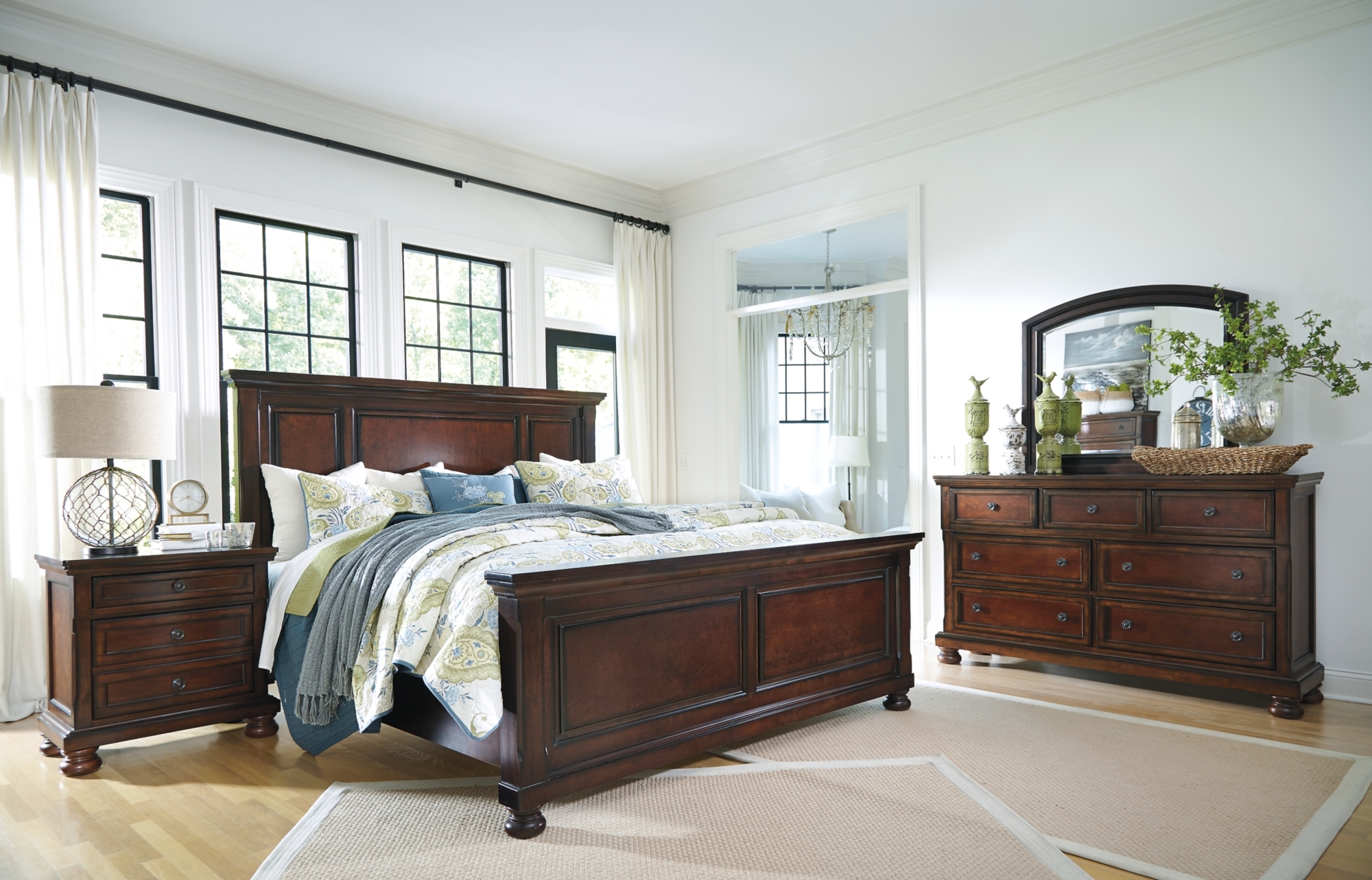 Millennium Porter King Panel Bed