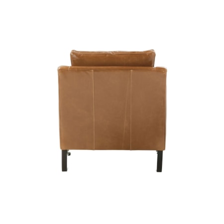 Transitional Leather Chair