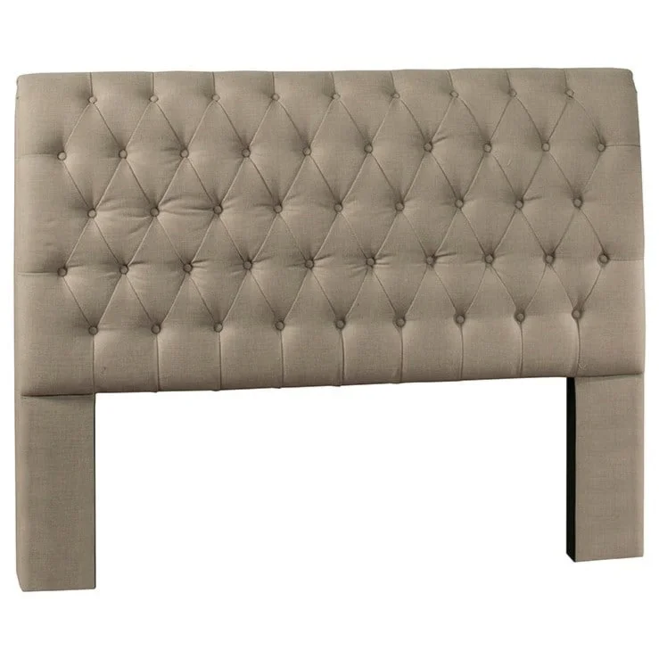 Hillsdale Napleton Transitional Queen Upholstered Headboard With Tufting A1 Furniture