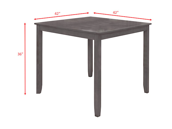 5-Piece Counter Height Dining Set