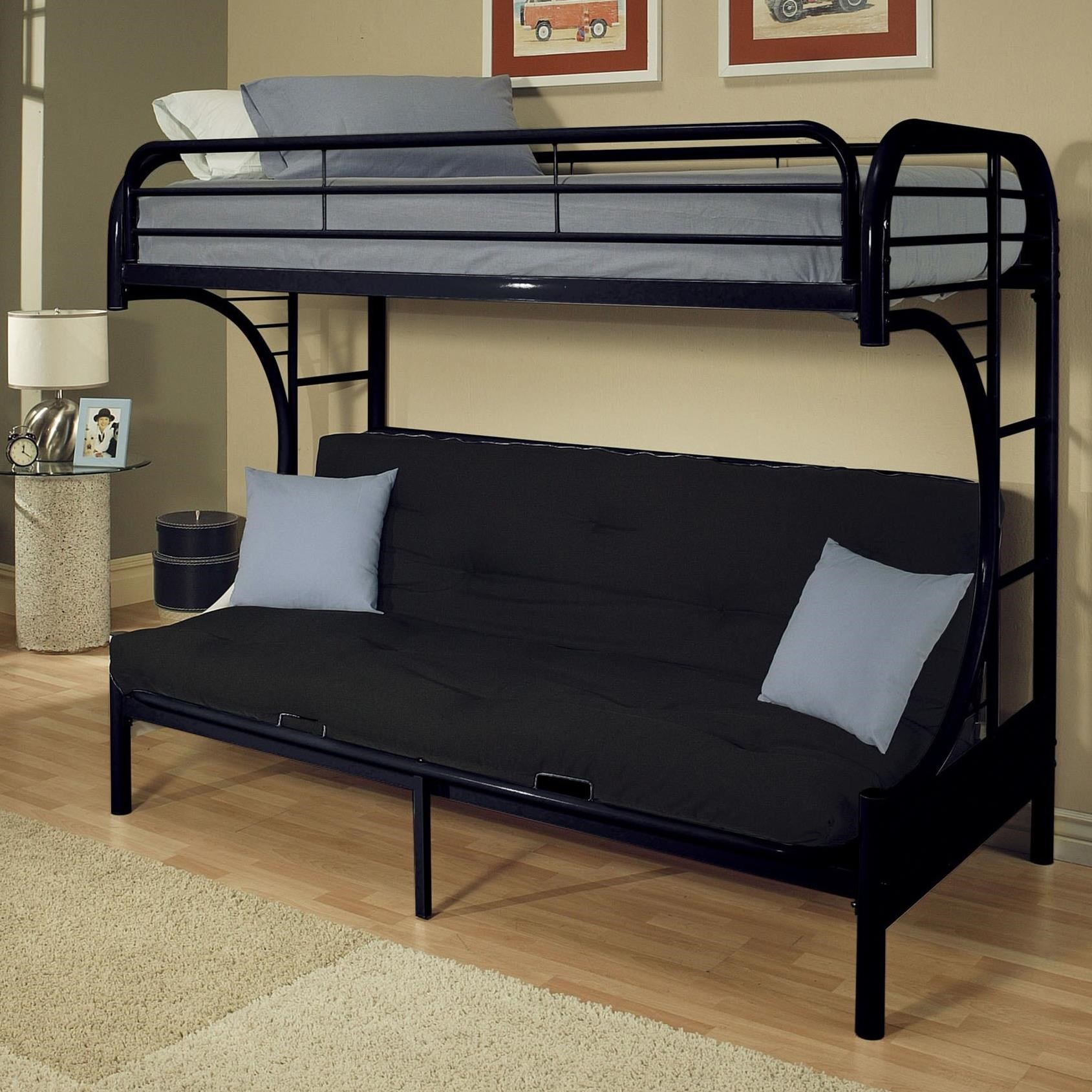 bunk bed futon combination