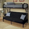 Acme Furniture Eclipse Twin XL/Queen Futon Bunk Bed