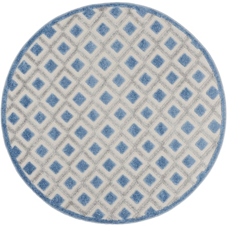 5'3" Round  Rug