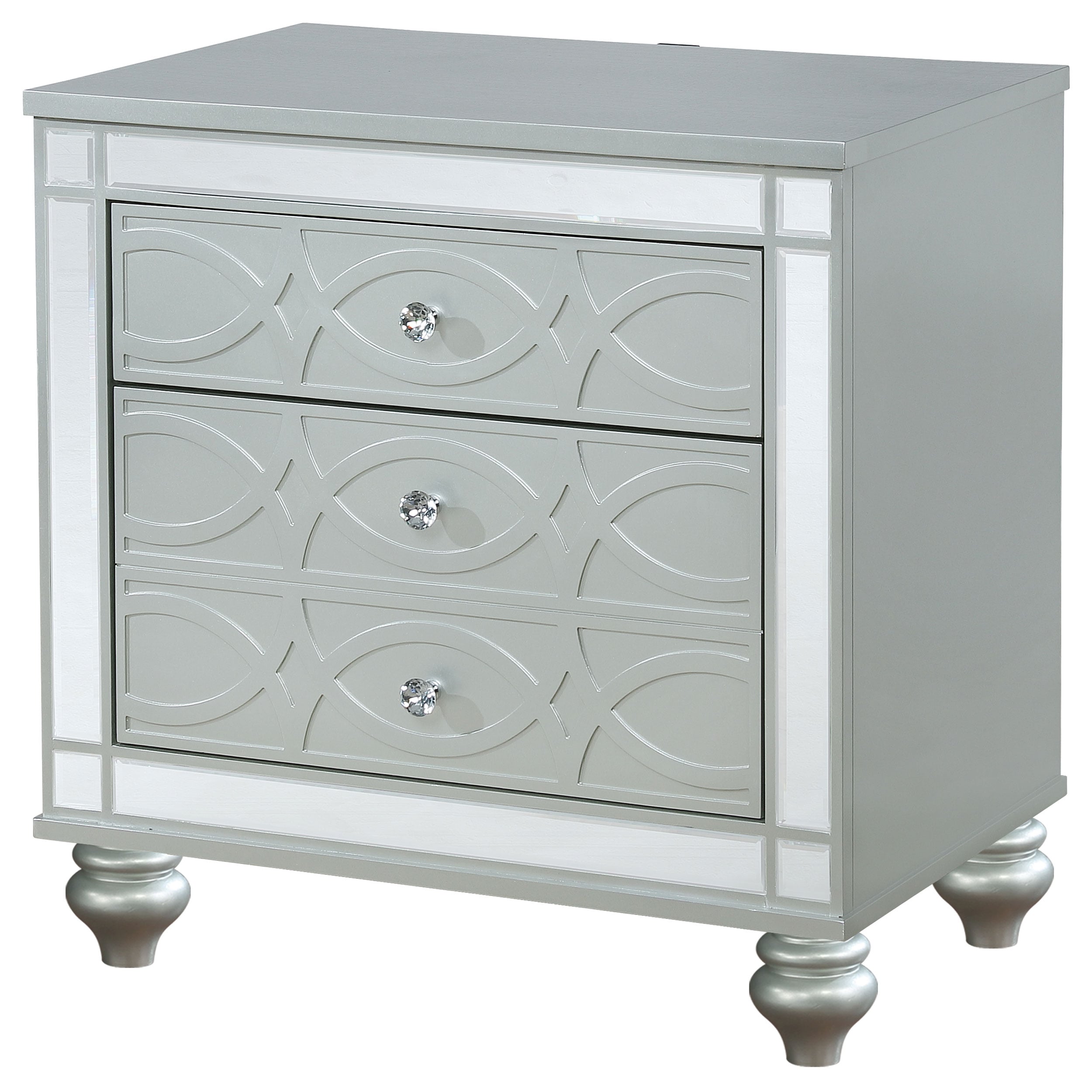 Coaster Gunnison 2-Drawer Nightstand