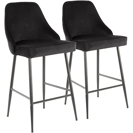 Set of 2 Counter Stools