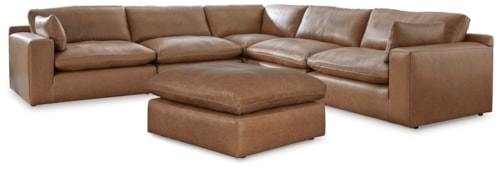 5-Piece Sectional And Ottoman