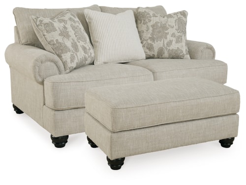 Loveseat And Ottoman