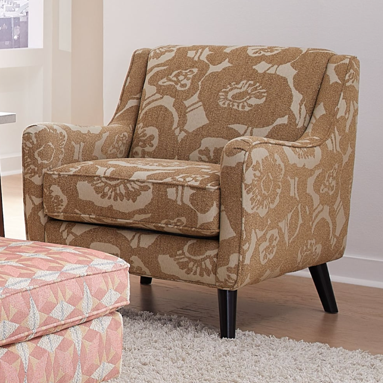 Fusion Furniture 17 STARTER JUTE Accent Chair