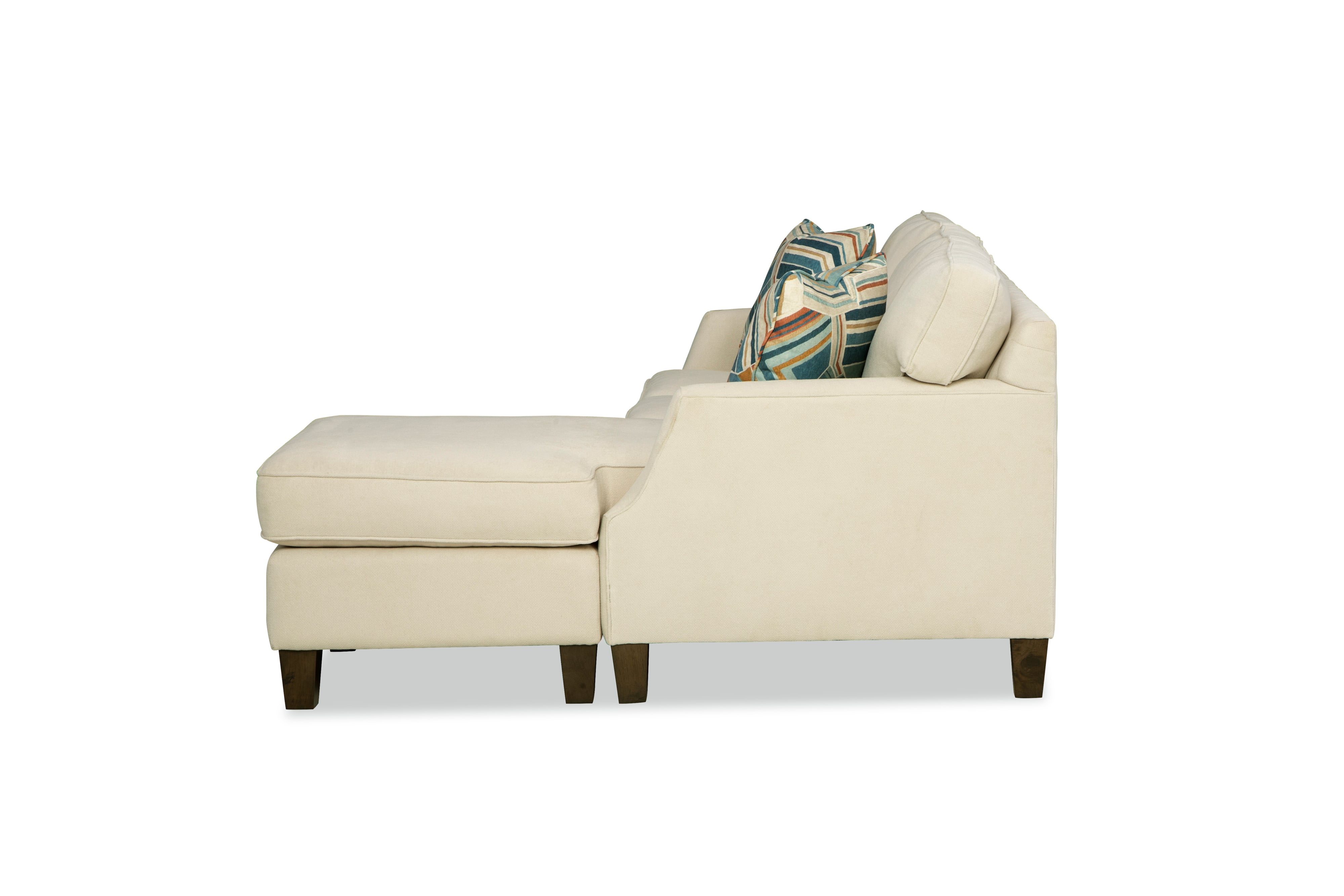 Sofa with Floating Ottoman Chaise