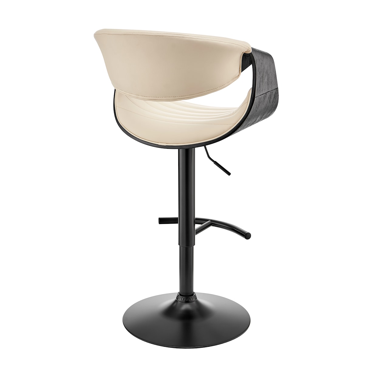 Armen Living Gionni Upholstered Swivel Bar Stool