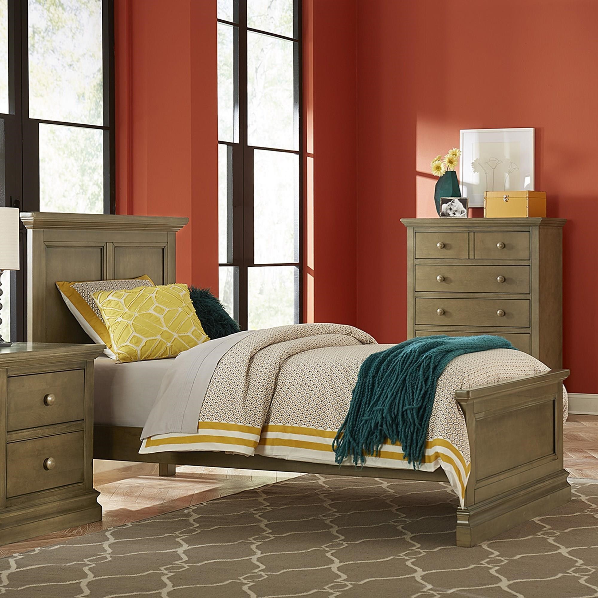 Westwood Design Pine Ridge Twin Panel Bed