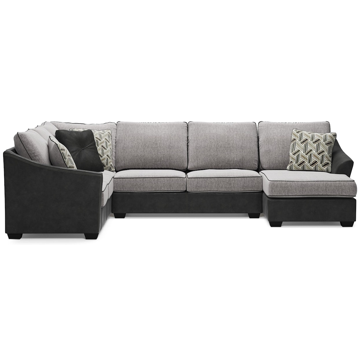 Signature Design by Ashley Furniture Bilgray Sectional with Right Chaise