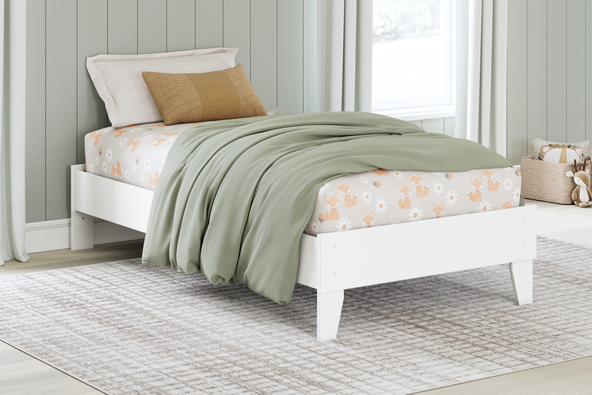 Twin Platform Bed