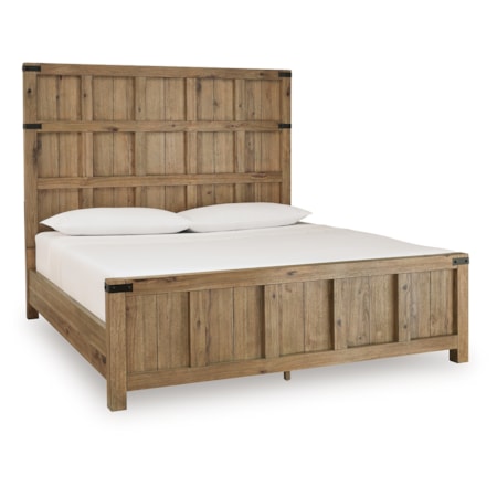 California King Panel Bed