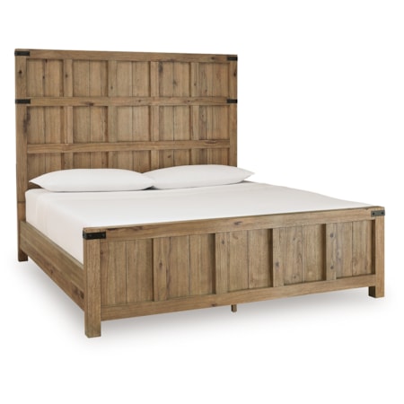 California King Panel Bed
