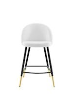 Modway Cordial Performance Velvet Counter Stools - Set of 2