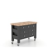 Canadel Gourmet Customizable Kitchen Island