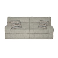 Transitional Lay Flat Reclining Sofa