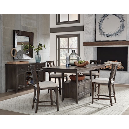 5-Piece Counter Height Dining Set