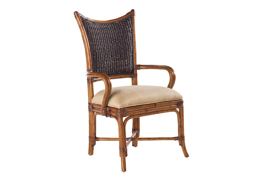 Island Estate Mangrove Arm Chair by Tommy Bahama Home at Baer's Furniture