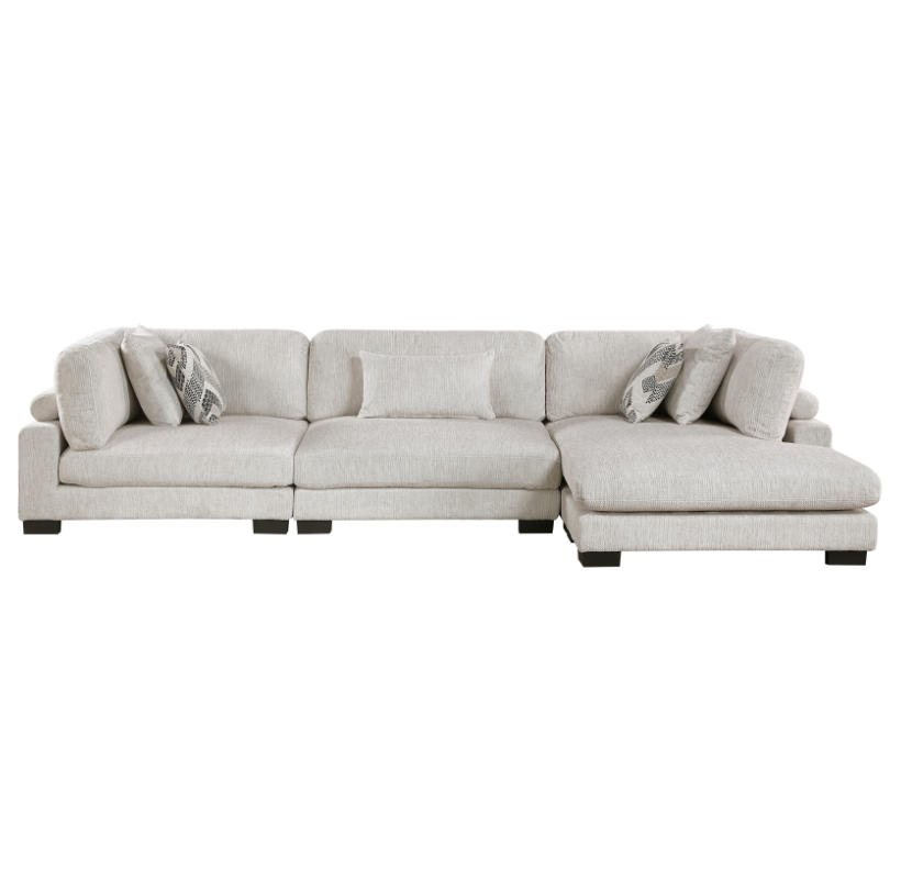 Homelegance Tinley 3-Piece Sectional Sofa with Chaise