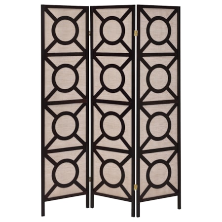 3 Panel Room Divider Folding Shoji Screen