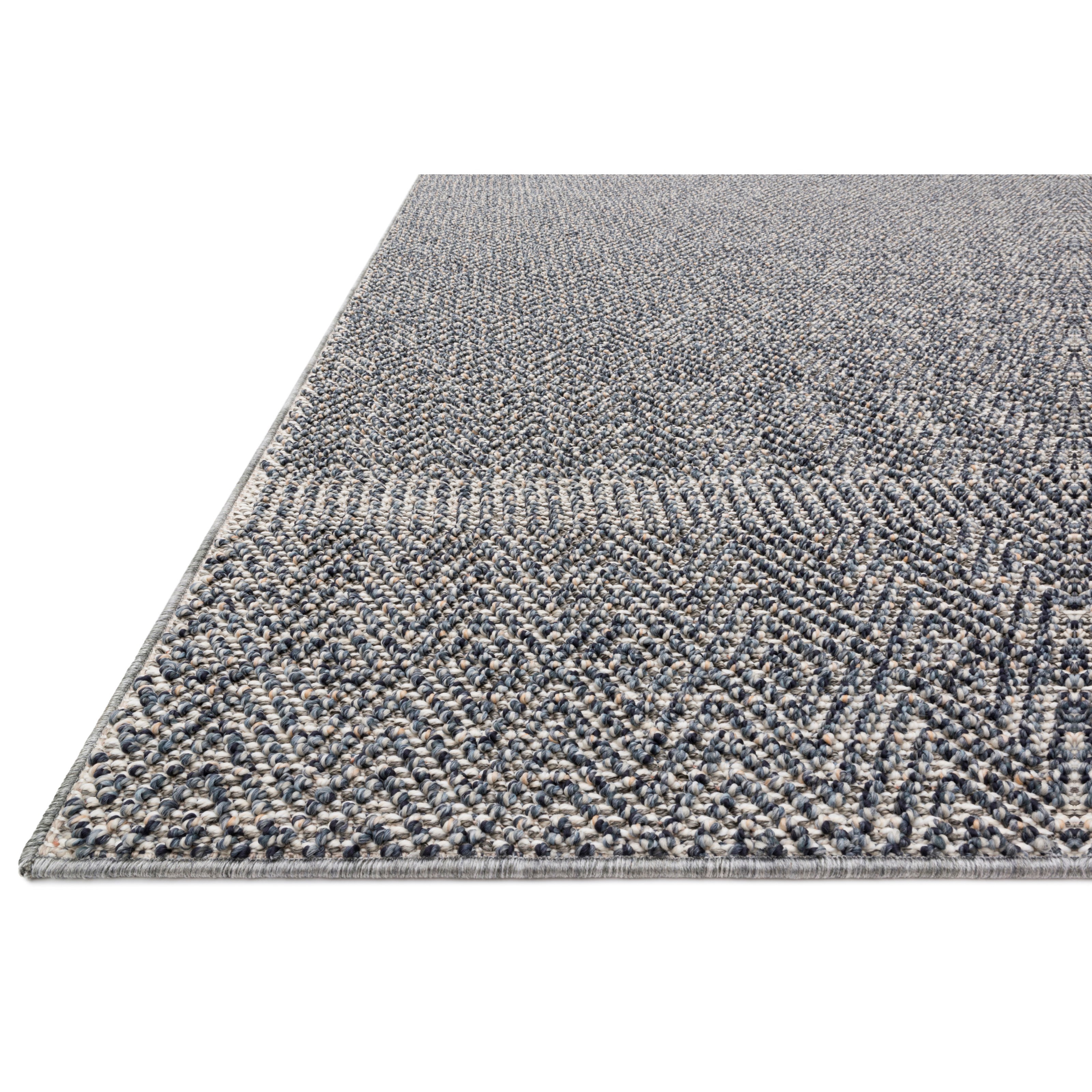 Loloi Rugs Cole 2'7" x 7'9" Denim / Grey Rug