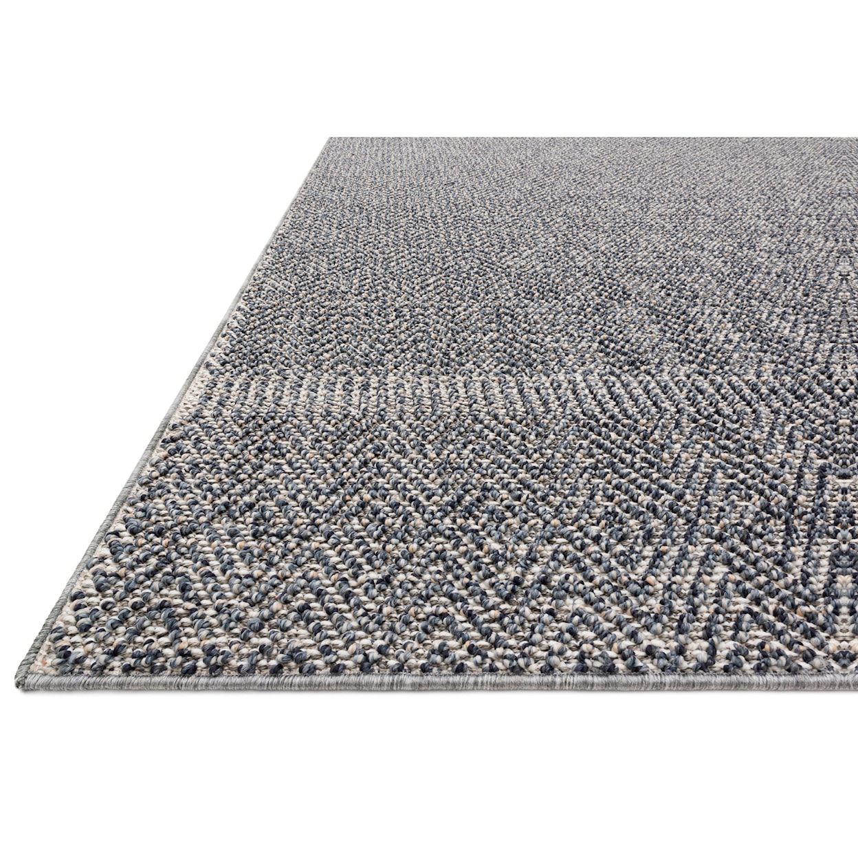 Reeds Rugs Cole 2'7" x 7'9" Denim / Grey Rug