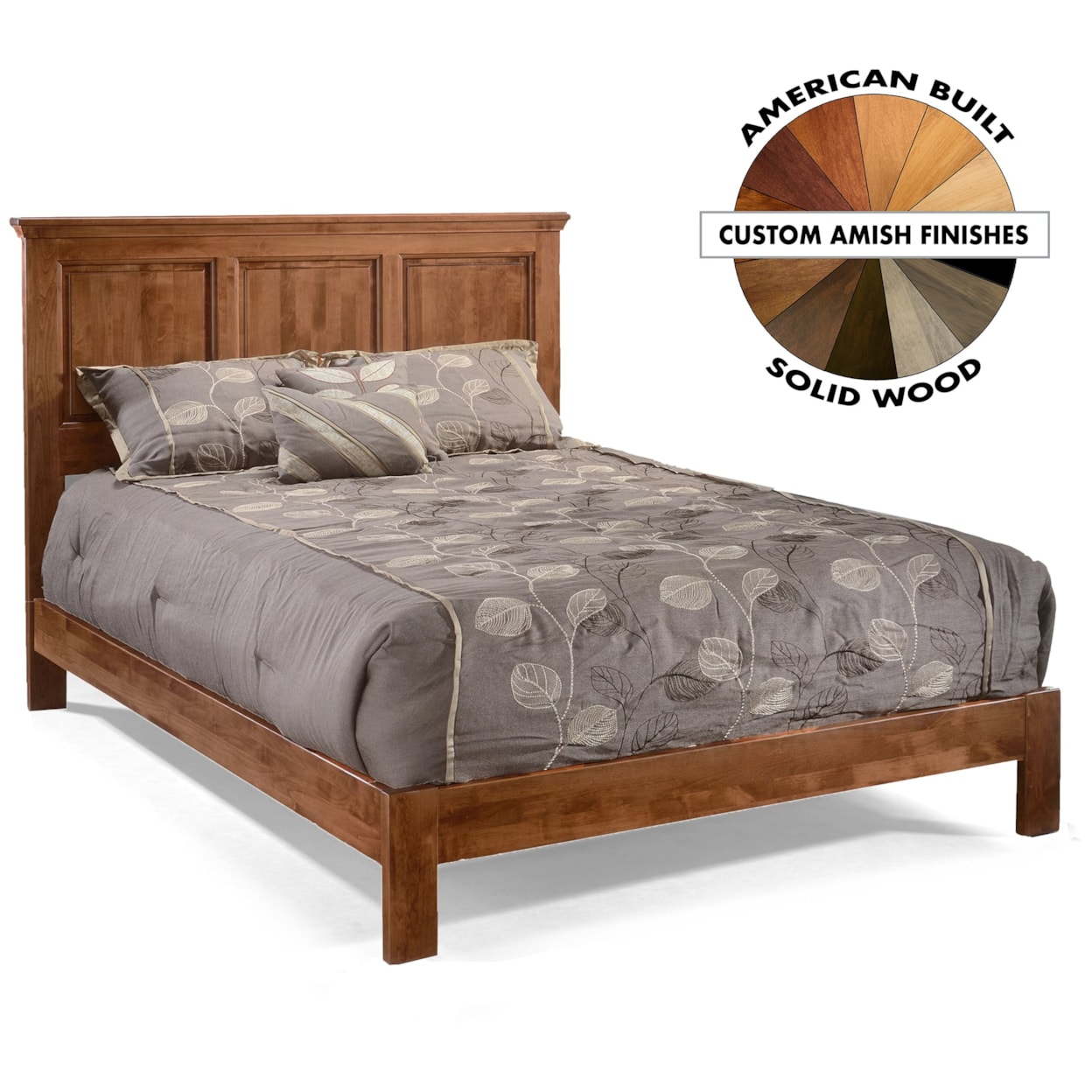 Archbold Furniture Heritage Full Raised Panel Bed