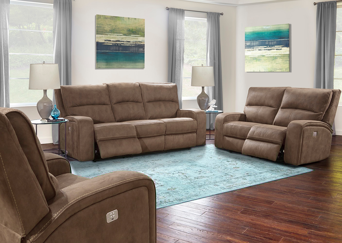 Parker Living Polaris Power Reclining Sofa