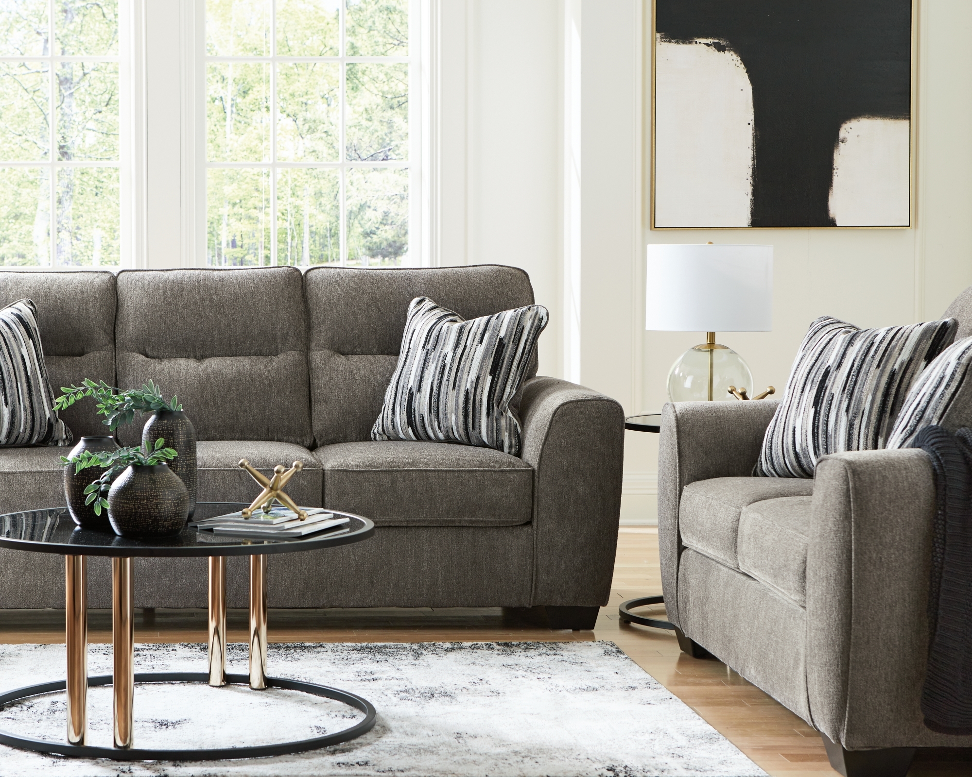 Benchcraft Olten Sofa and Loveseat