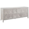 Universal Modern Farmhouse 3-Door Credenza