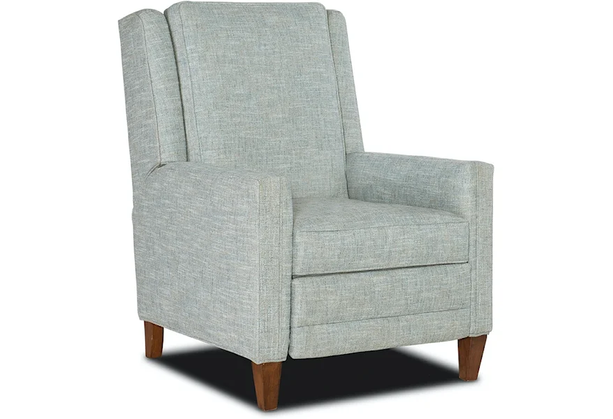 Dekker Power Recliner w/ Solid Back by Sam Moore at Esprit Decor Home Furnishings