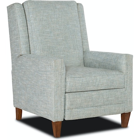 Recliner w/ Solid Back