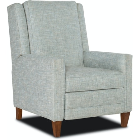 Power Recliner w/ Solid Back & Power HR