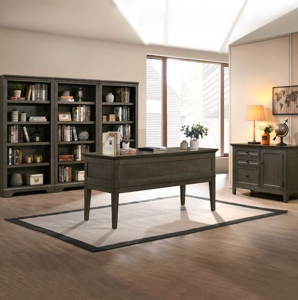 Half Pedestal Executive Desk