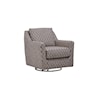 Fusion Furniture 3005 STANLEY SANDSTONE Swivel Glider with Sloping Arms